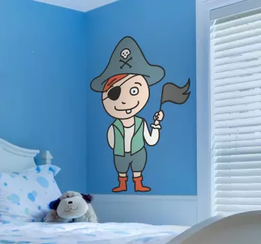 Vinilo infantil joven pirata - TenVinilo