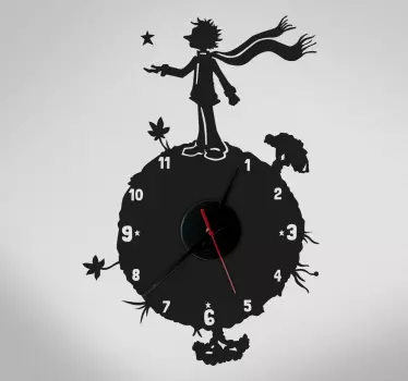 Vinilos de reloj el Principito - TenVinilo