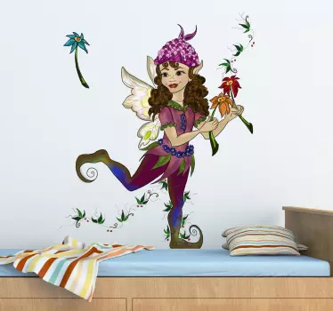 Vinilos decorativos infantiles duende - TenVinilo