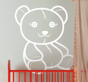 Vinilos ositos para niños de trapo - TenVinilo