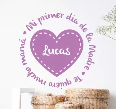Vinilos para mamá personalizables - TenVinilo