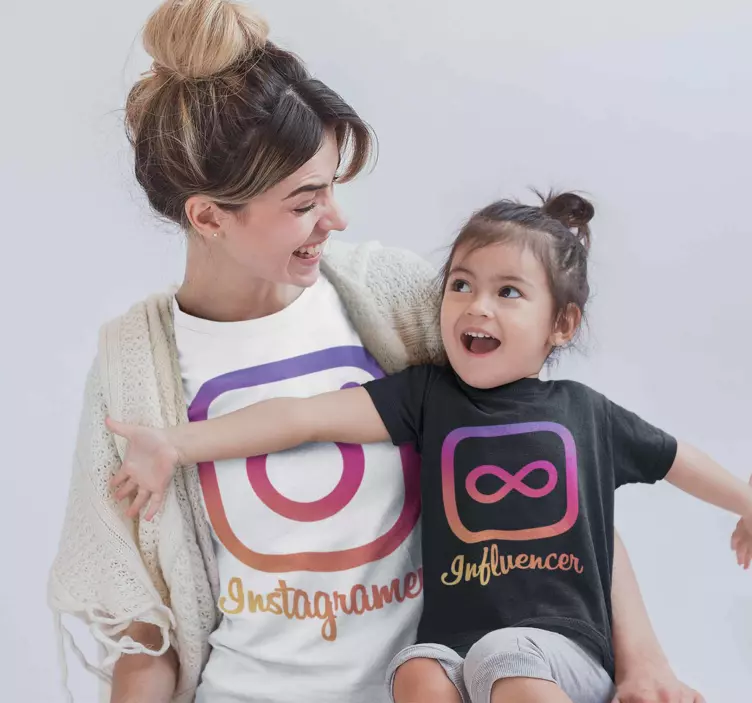 Camiseta iguales Instagramer Influencer - TenVinilo