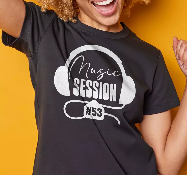 Camiseta music session #53 - TenVinilo