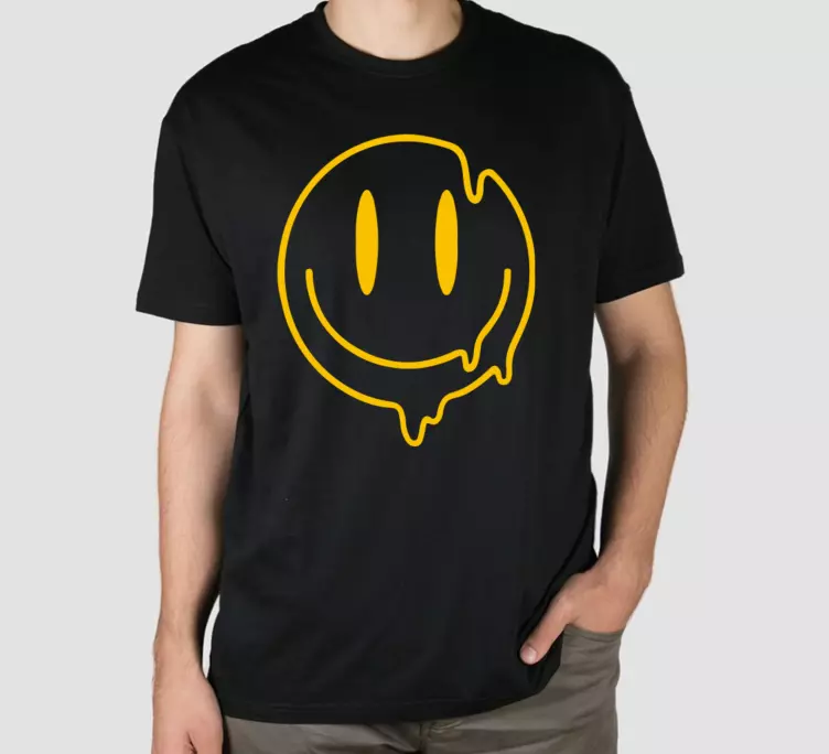 Camiseta infantil Icono de smiley líquido - TenVinilo