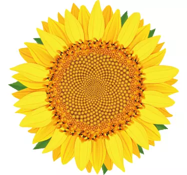 Camiseta girasol vibrante - TenVinilo