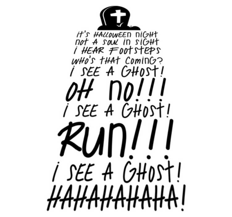 Alfombra vinílica halloween canción popular - TenVinilo