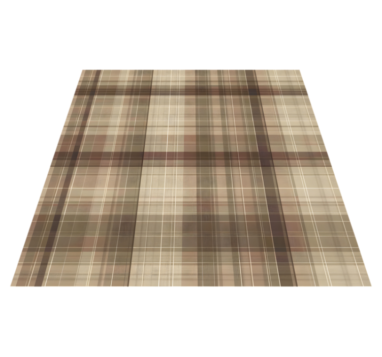 Alfombra vinílica geométrica efecto textil - TenVinilo