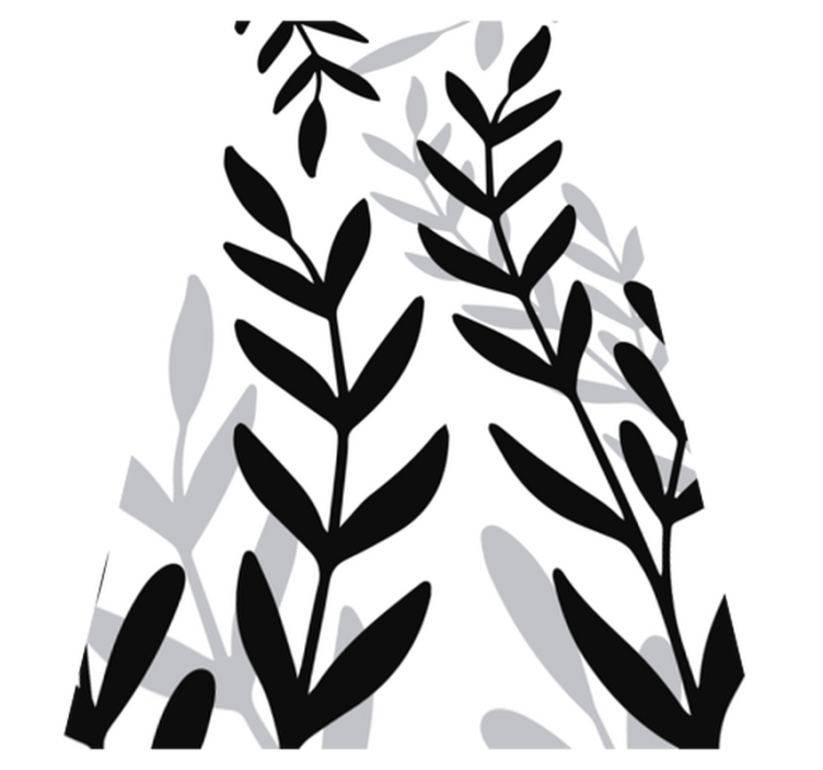 Alfombra vinílica flores lámina vinílica de plantas - TenVinilo