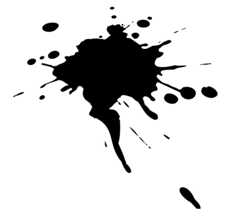 Alfombra vinílica geométrica efecto salpicadura - TenVinilo