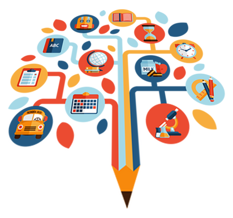 Alfombra vinílica infantil Árbol de la ciencia - TenVinilo