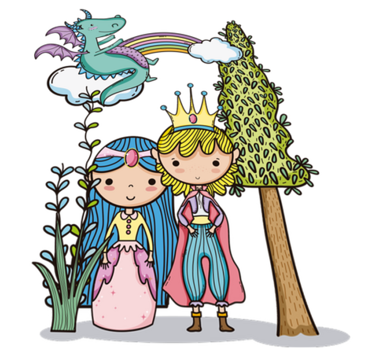 Alfombra vinílica infantil mundo mágico - TenVinilo