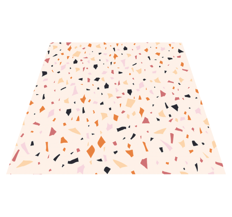 Alfombra vinílica cocina terrazzo gris - TenVinilo