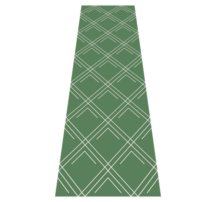 Alfombra vinílica oficina cuadrados elegantes verdes - TenVinilo