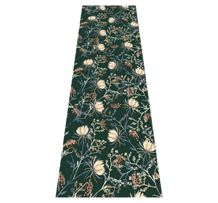 Alfombra vinílica dormitorio estilo restore esmeralda - TenVinilo