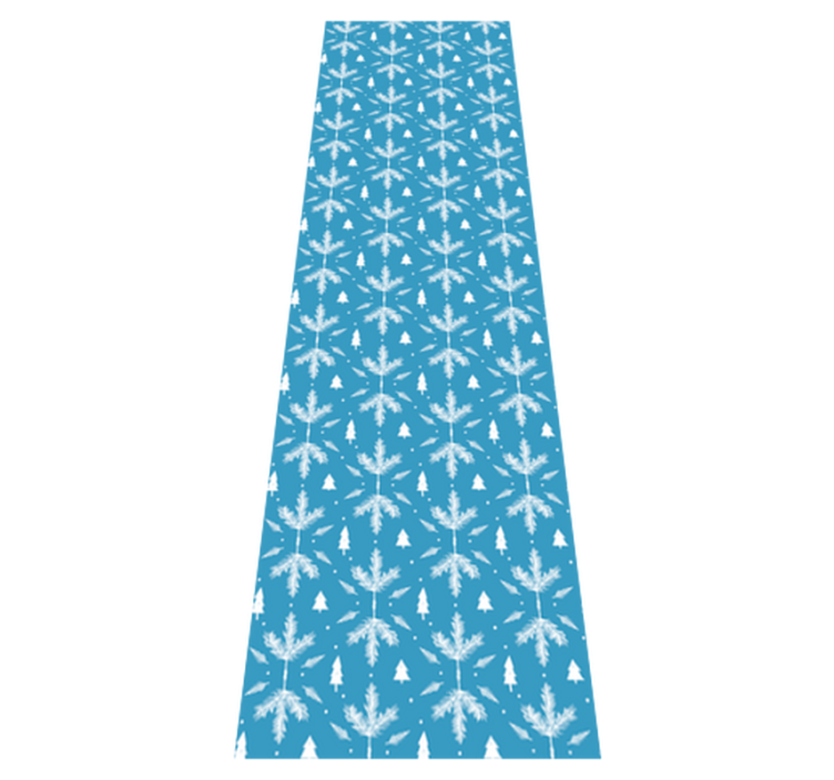 Alfombra vinílica dormitorio estilo nórdico azul - TenVinilo