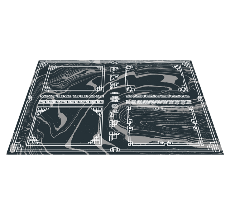 Alfombra vinílica imitación mármol textil jaspeado - TenVinilo