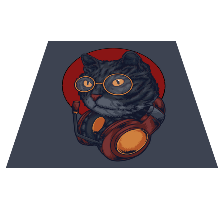 Aflombra vinílica animales felino astronauta - TenVinilo