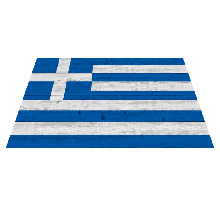 Alfombra vinílica imitación textura de madera rayada - TenVinilo