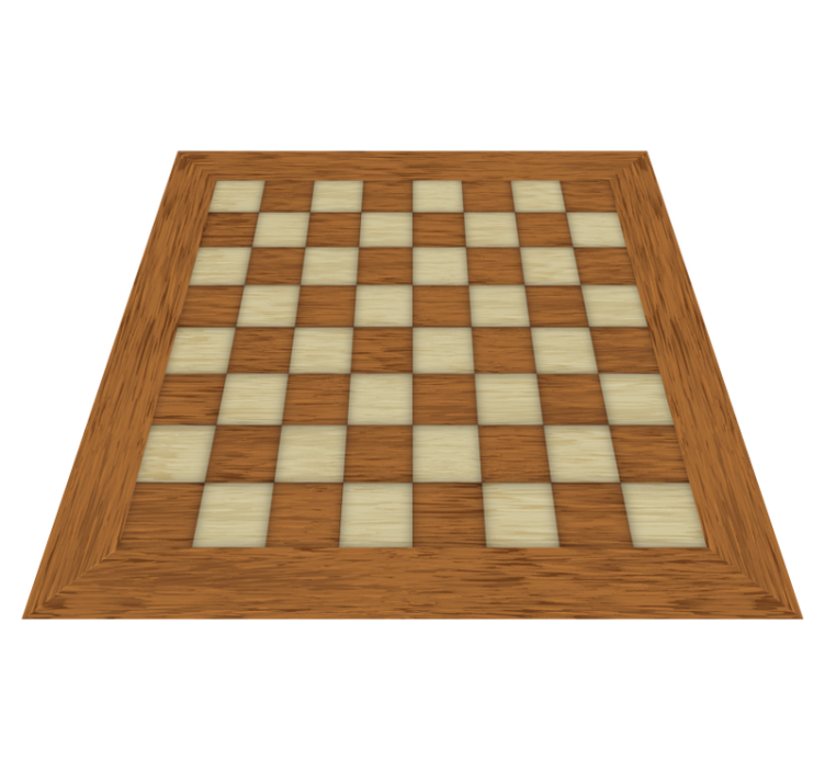 Alfombra vinílica baño baño de tablero de ajedrez - TenVinilo