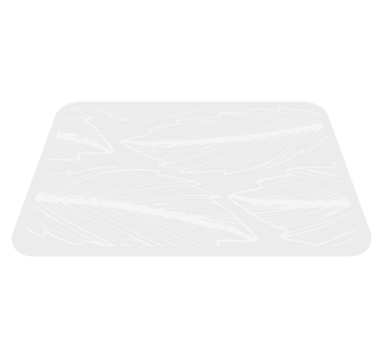 Alfombra vinílica naturaleza patrón de impresión de plumas - TenVinilo