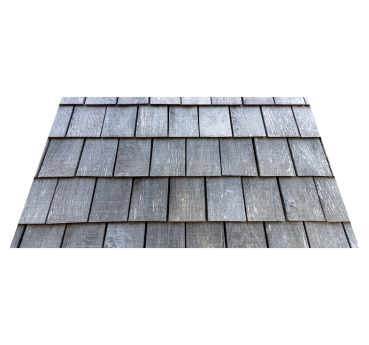 Alfombra vinílica imitación piedra patrón de tejas - TenVinilo