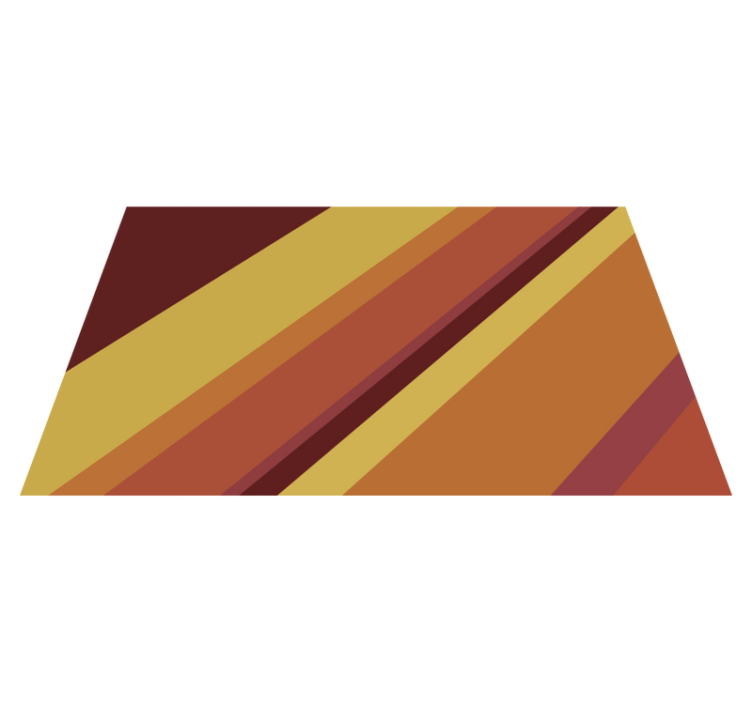 Alfombra vinílica Paleta arcoiris pop de los 70 - TenVinilo