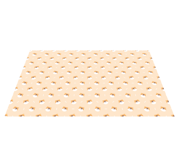 Aflombra vinílica animales lindas caras de perros - TenVinilo