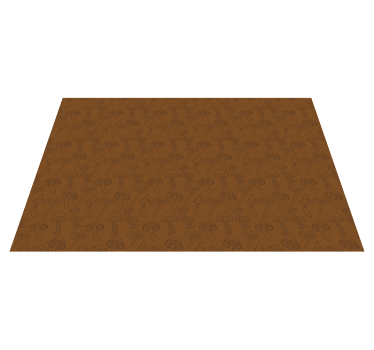 Alfombra vinílica naturaleza patrón de hongo - TenVinilo