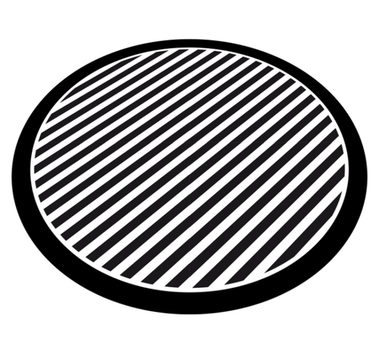 Alfombra vinílica rayas de un solo color - TenVinilo