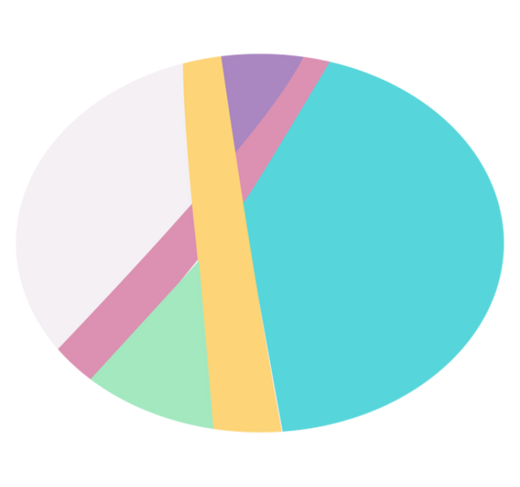 Alfombra vinílica minimalista bloques de color intenso - TenVinilo