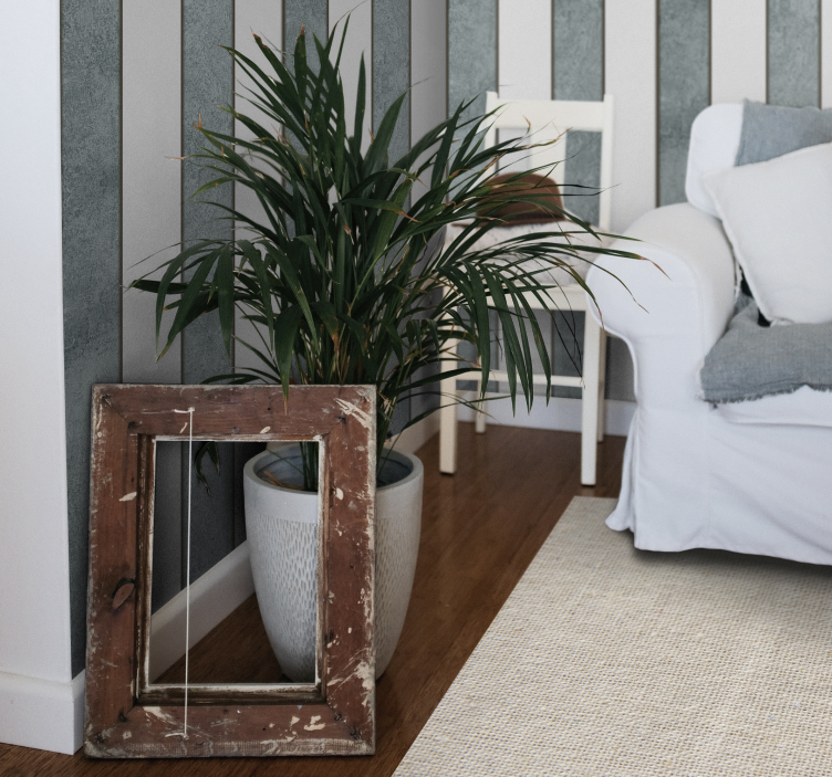 Alfombra vinílica salón nórdica algodón beige - TenVinilo