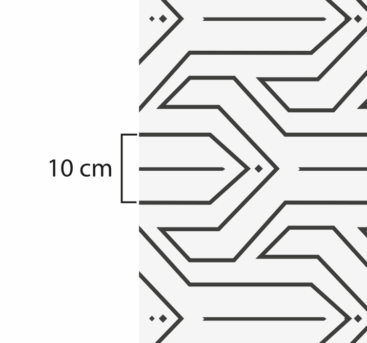 Alfombra vinílica geométrica patrón geométrico - TenVinilo