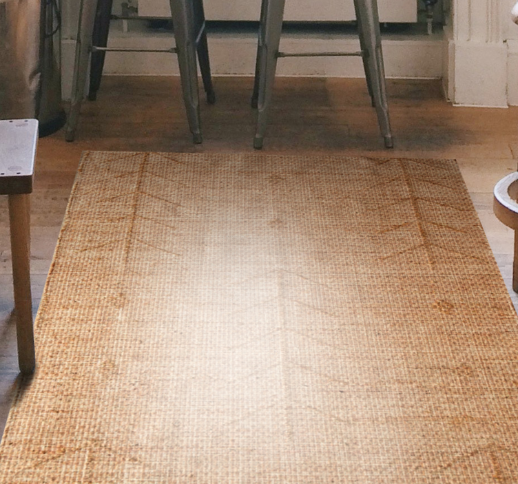 Alfombra vinílica salón textura natural - TenVinilo