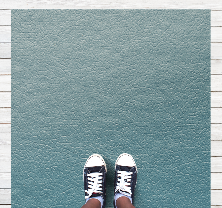 Alfombra vinílica imitación superficie aqua texturizada - TenVinilo