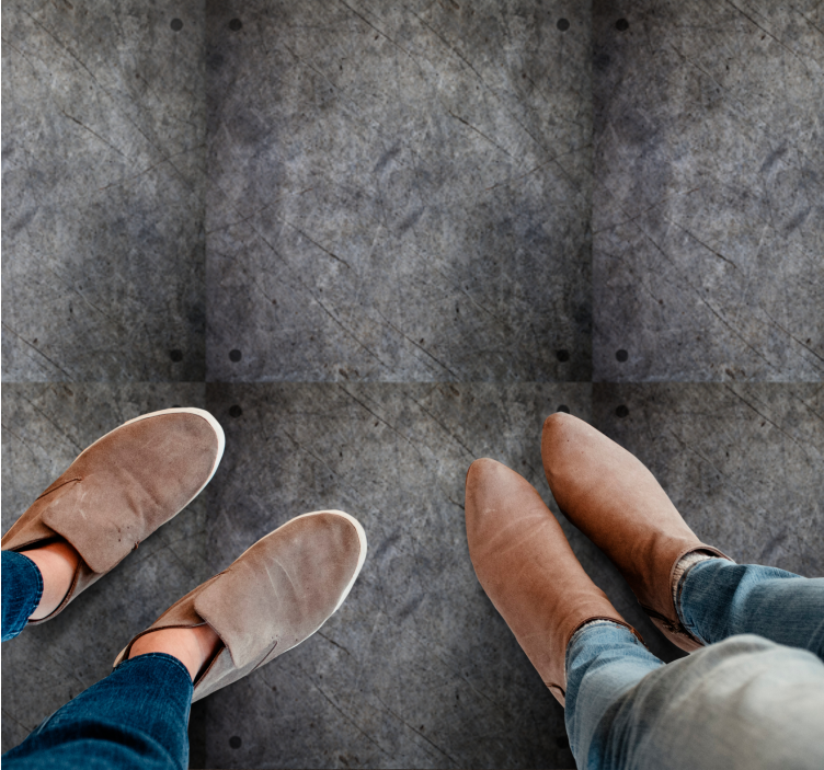 Alfombra vinílica infantil diseño abstracto jaspeado - TenVinilo