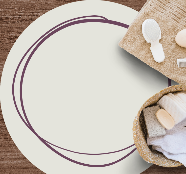 Alfombra vinílica baño esencia de baño - TenVinilo