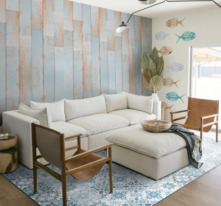 Alfombras de vinilo de azulejos Mediterráneo - TenVinilo