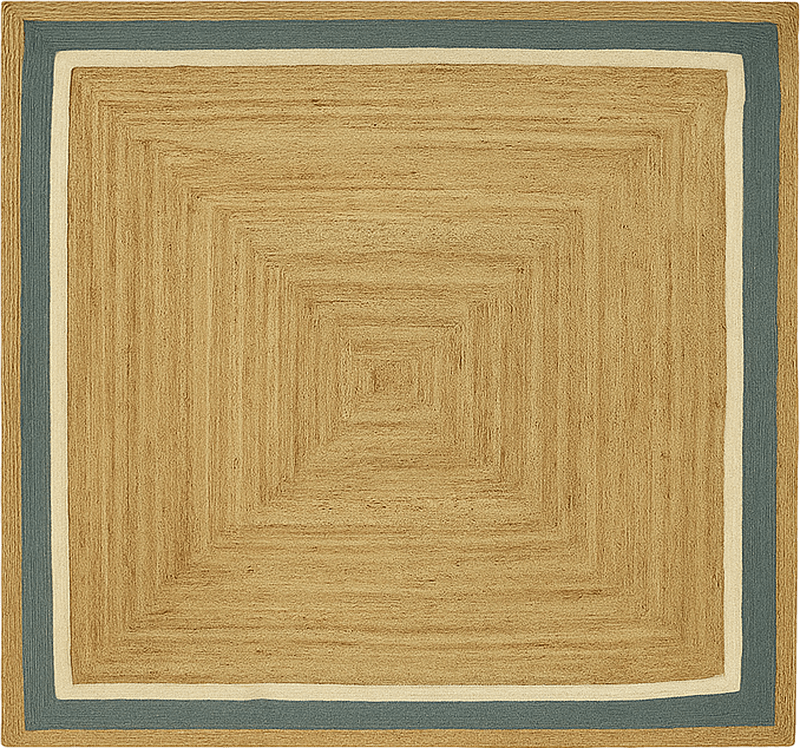 Alfombra vinílica cuadrada efecto de patrón de túnel - TenVinilo