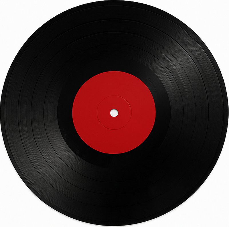 Alfombra vinílica comedor disco de vinilo gigante - TenVinilo