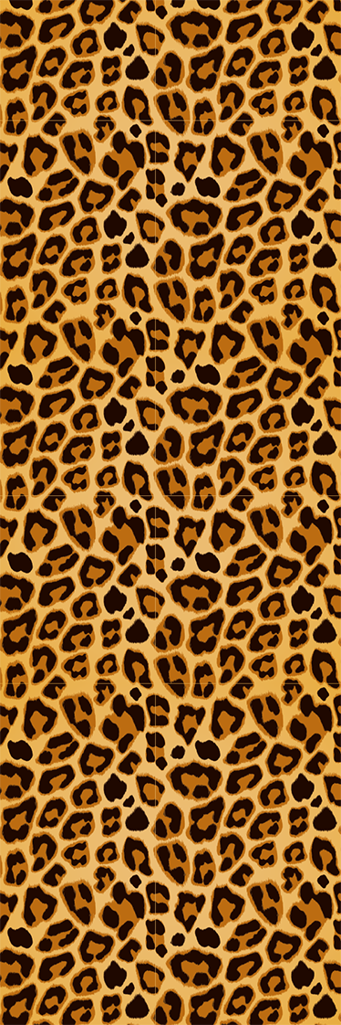 Aflombra vinílica animales estampado leopardo simple - TenVinilo
