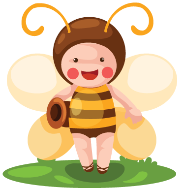 Aflombra vinílica animales personalizada abeja - TenVinilo