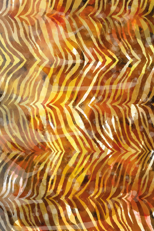 Aflombra vinílica animales zebra acuarela textura - TenVinilo