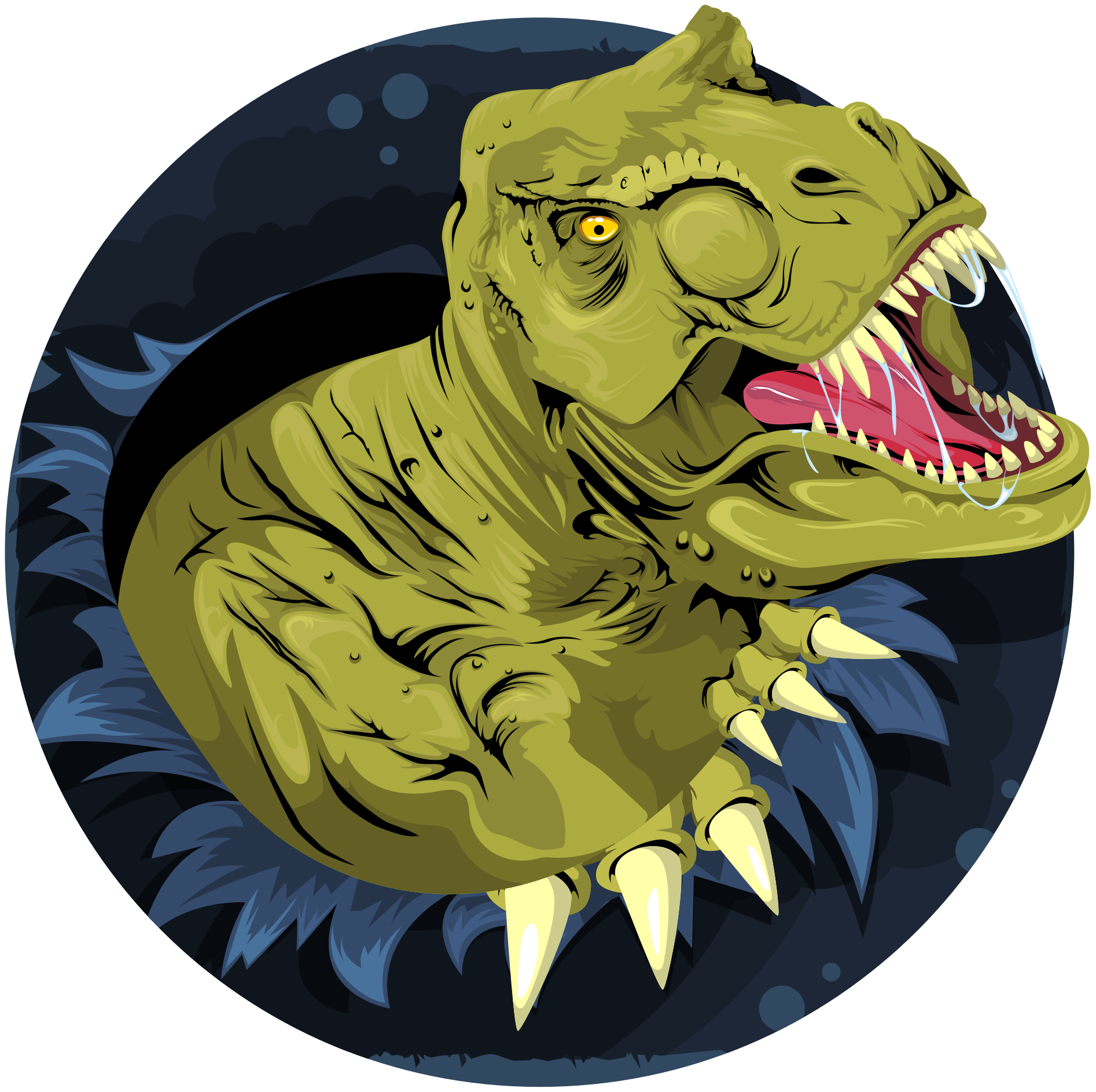 Aflombra vinílica animales cráneo de tyrannosaurus rex - TenVinilo