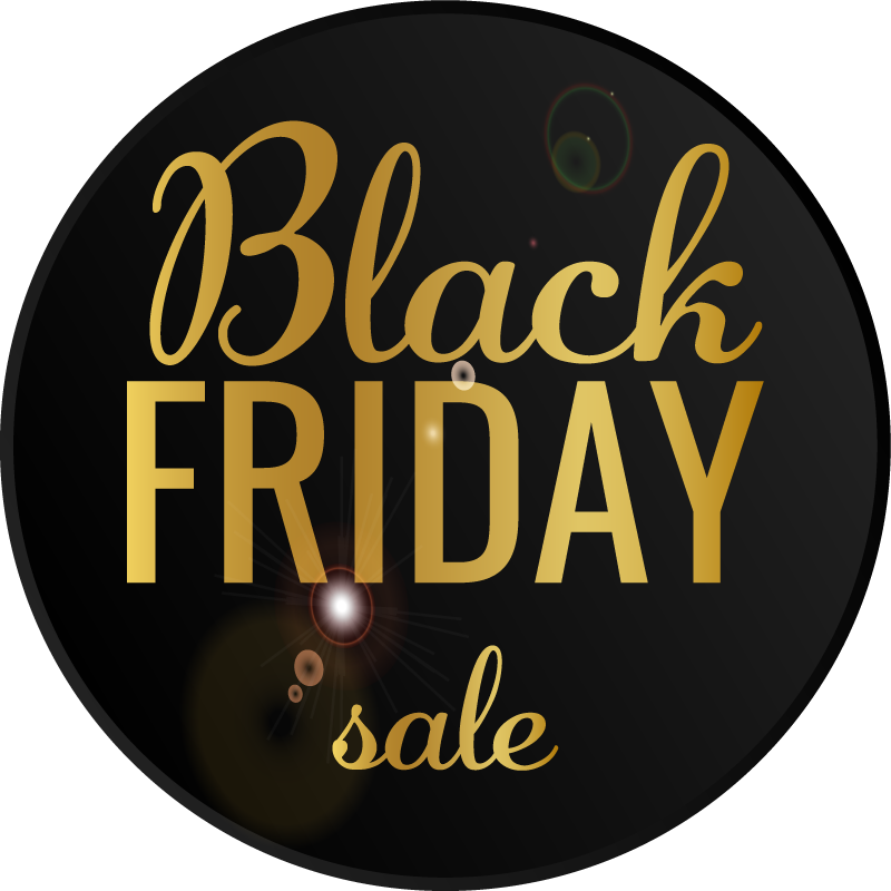 Alfombra vinílica black friday oferta elegante - TenVinilo