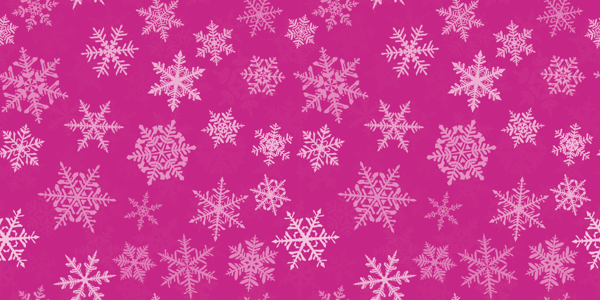 Alfombra vinílica navidad diseño de copos de nieve - TenVinilo
