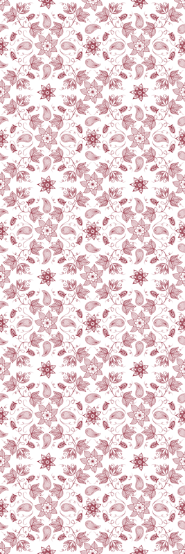 Alfombra vinílica flores diseño floral - TenVinilo