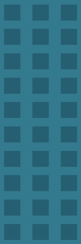 Alfombra vinílica geométrica patrón azul con cuadrados - TenVinilo