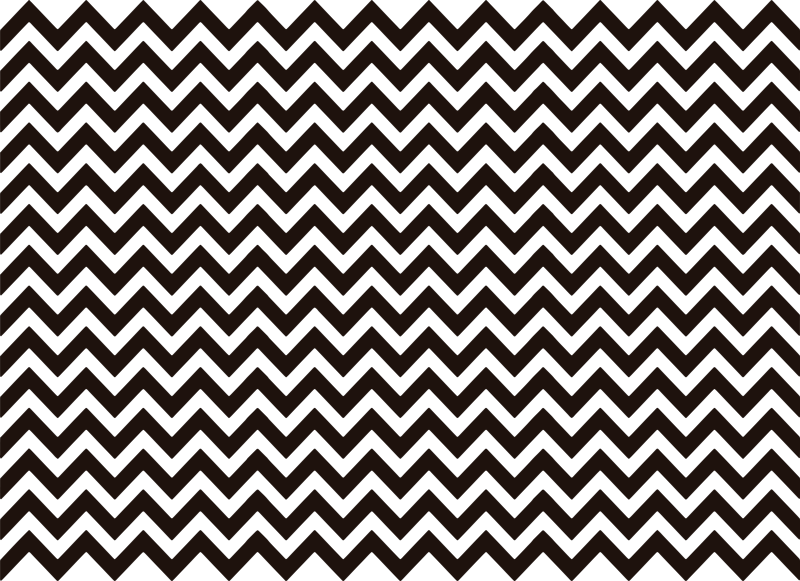 Alfombra vinílica geométrica rayas zigzag - TenVinilo