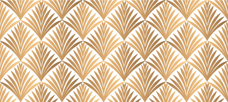 Alfombra vinílica geométrica hoja geométrica - TenVinilo