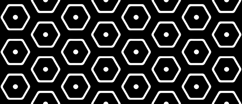 Alfombra vinílica geométrica patrón minimalista - TenVinilo